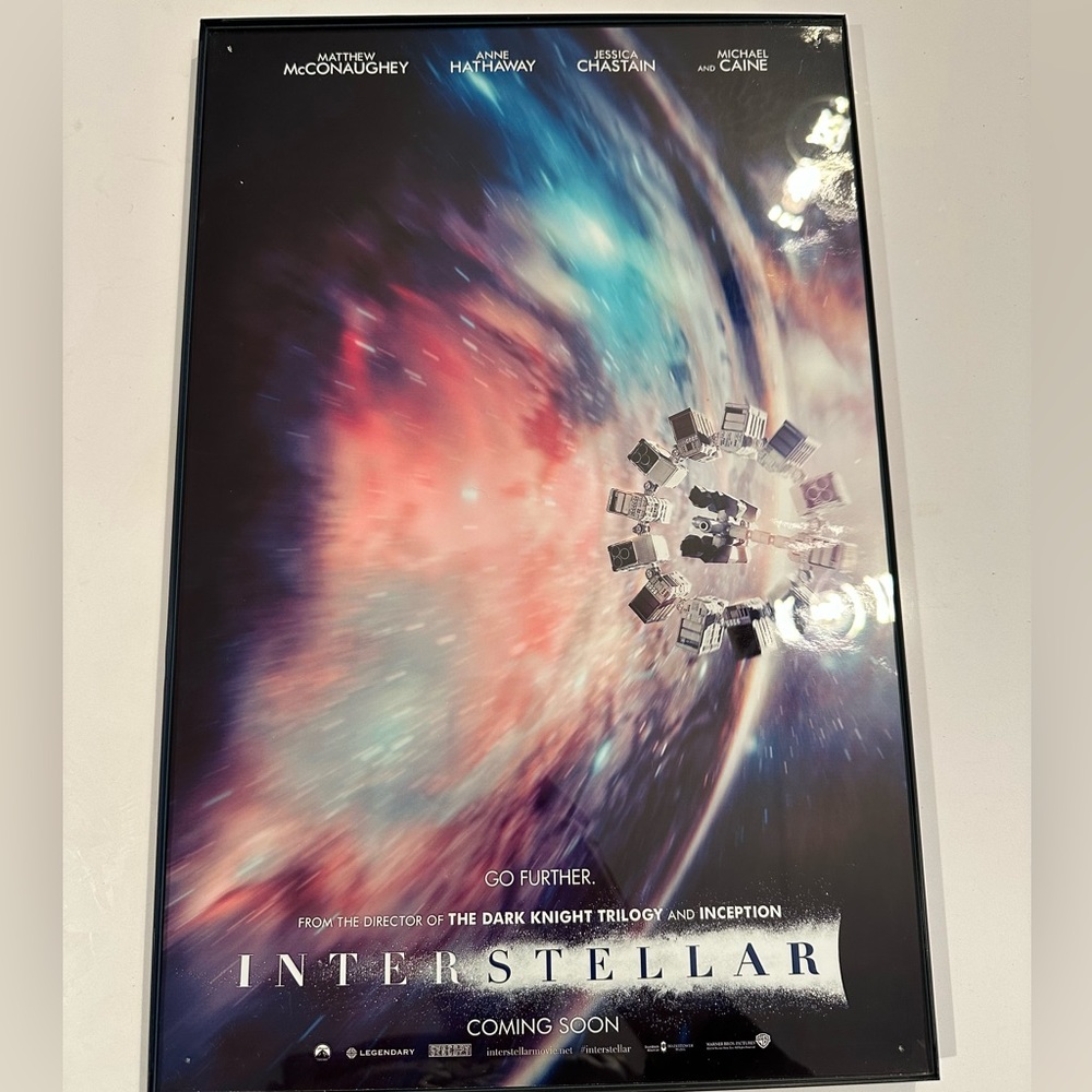 Framed Movie Poster - 17in x 11in - Interstellar